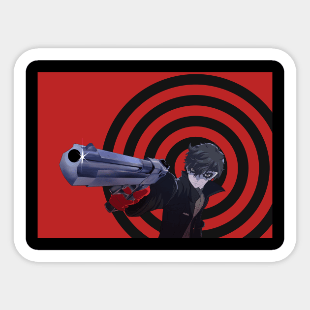 Joker P5 Sticker by gabriele6strano